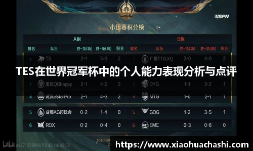 TES在世界冠军杯中的个人能力表现分析与点评